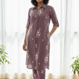 floral print cotton suits