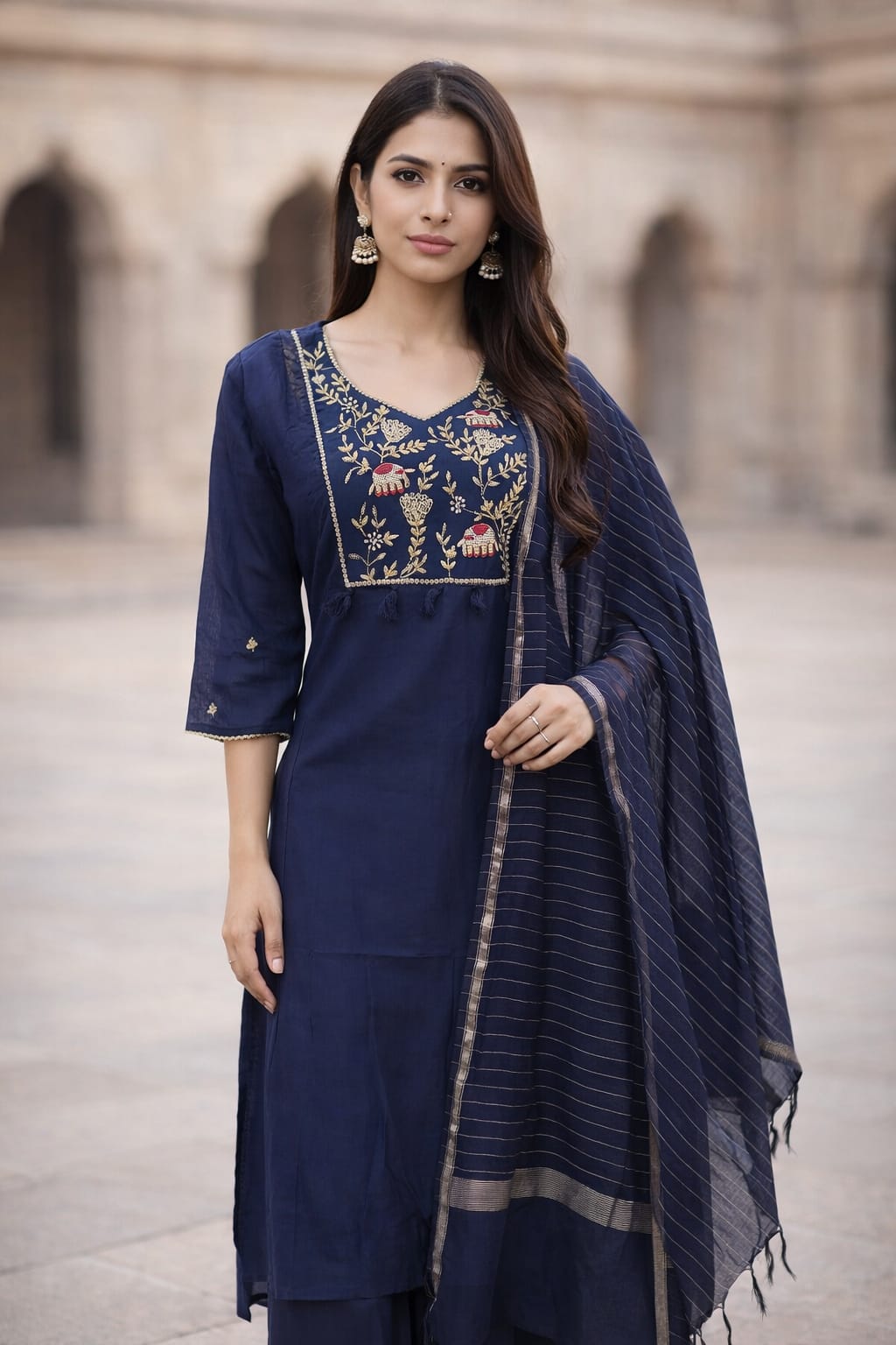 three piece palazzo set