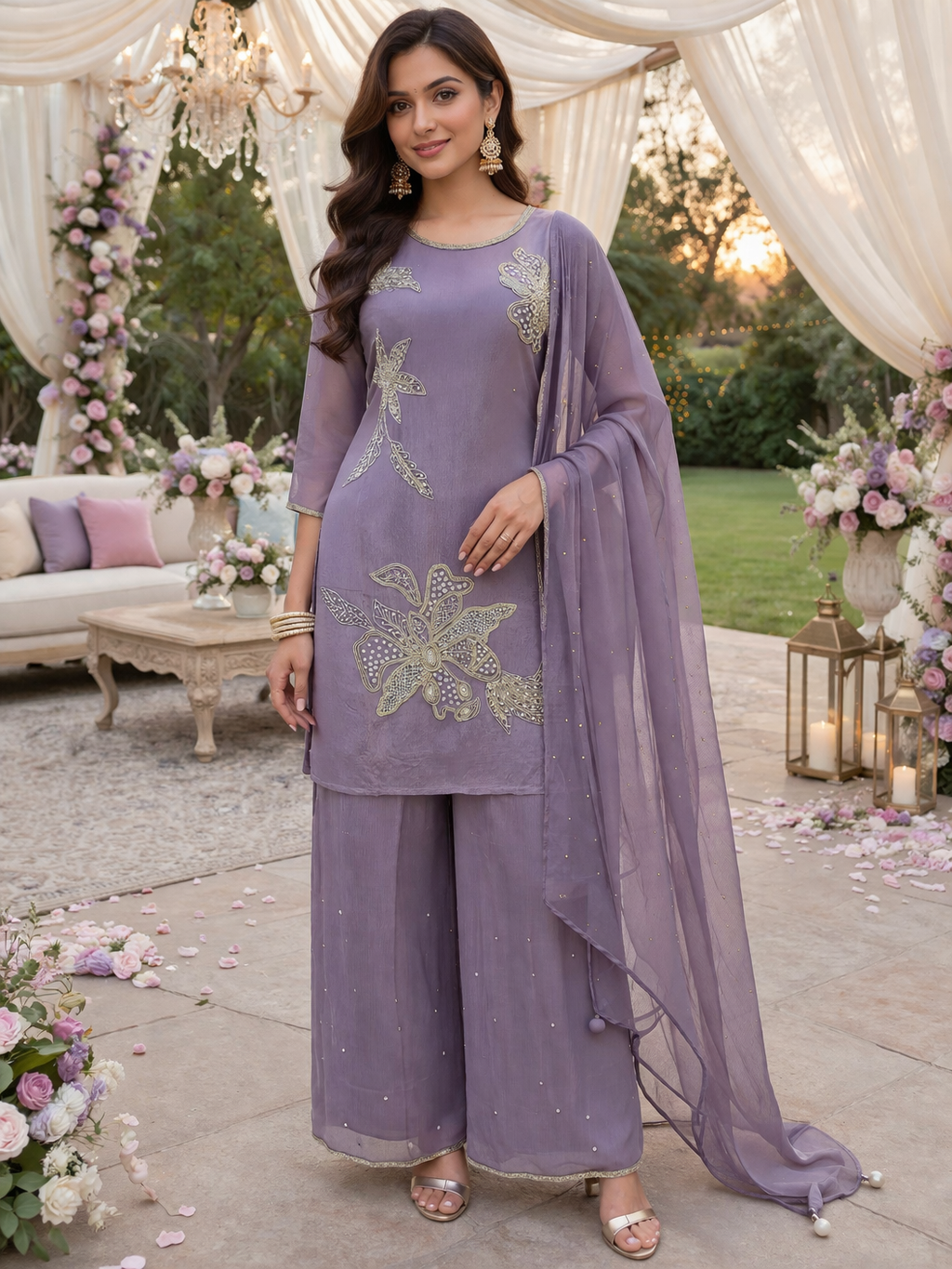 designer moti work kurta set with dupatta designer moti work kurta set with dupatta