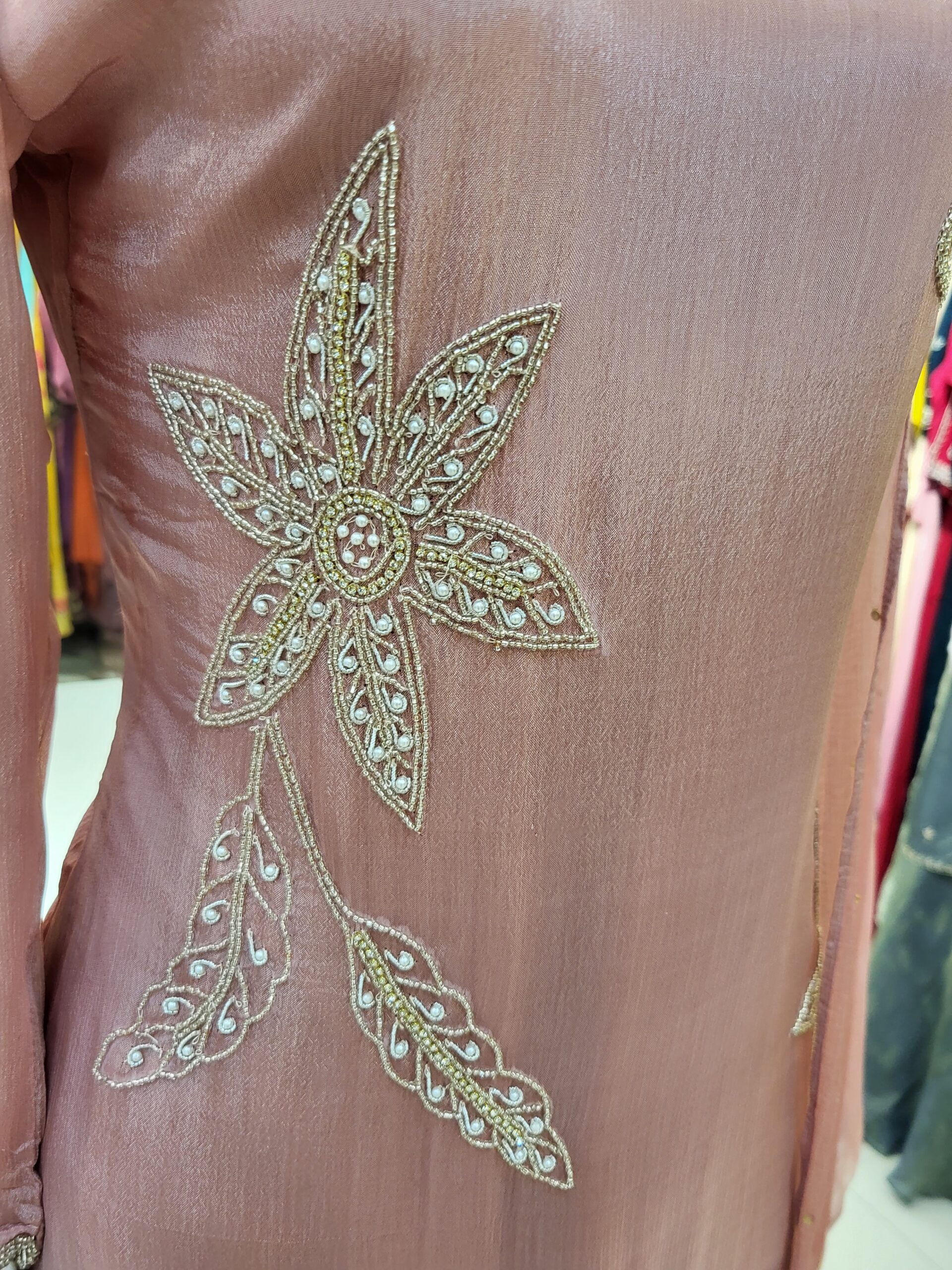 pink palazzo divider