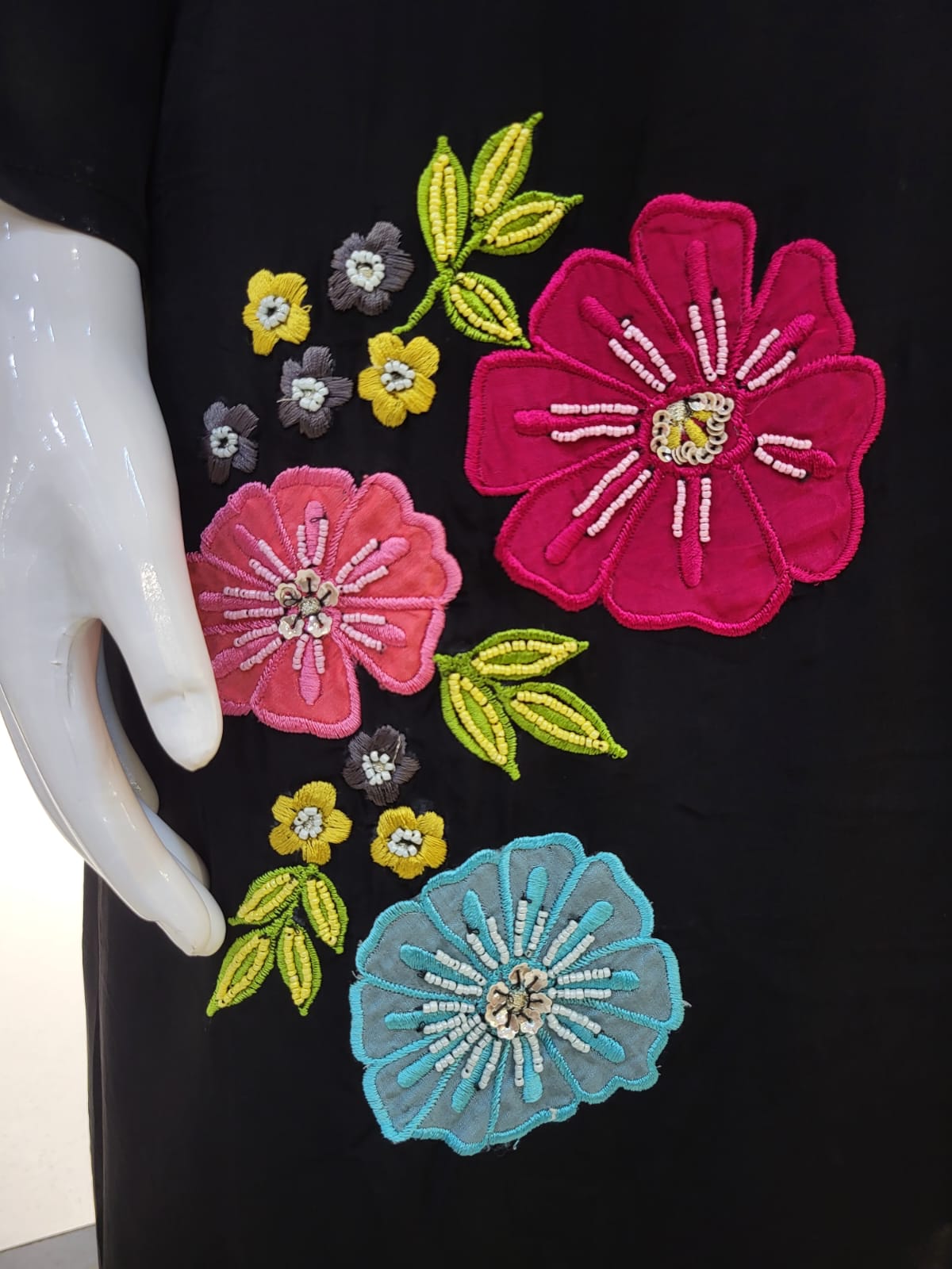 applique work co ord set