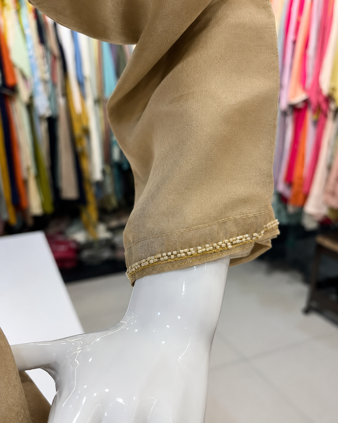 Premium Handwork V Neck Kurta Pant Set with Dupatta for Women - Image 12